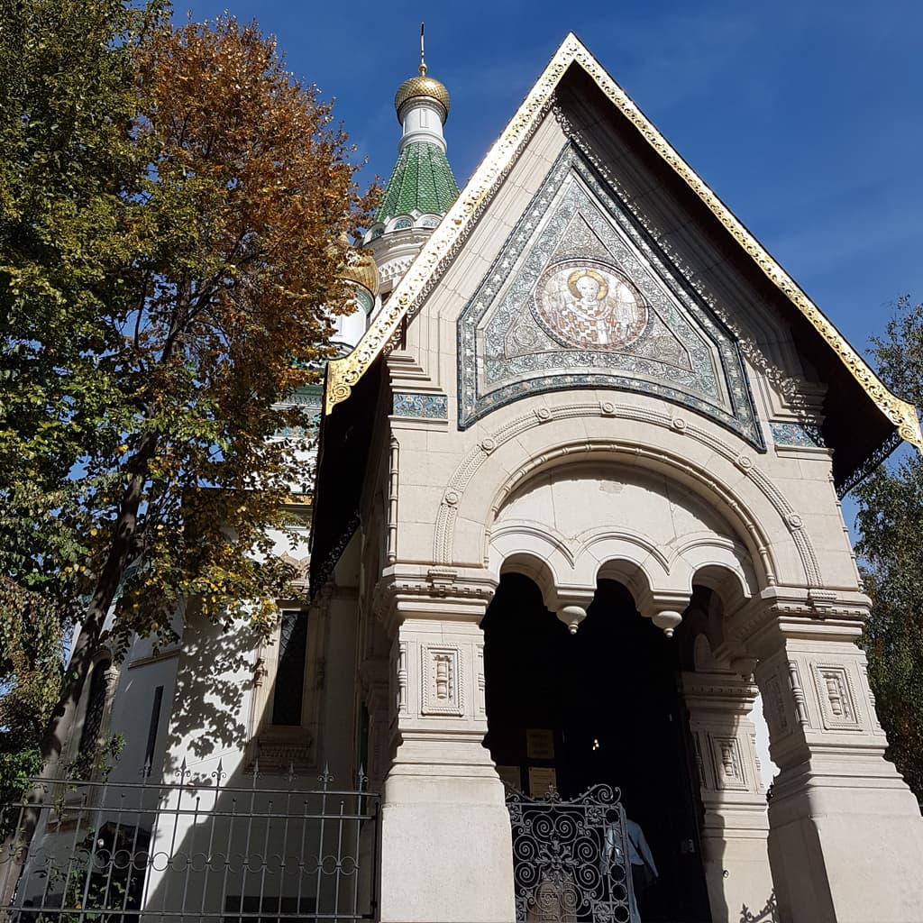 Igreja russa | pontos turísticos da bulgária