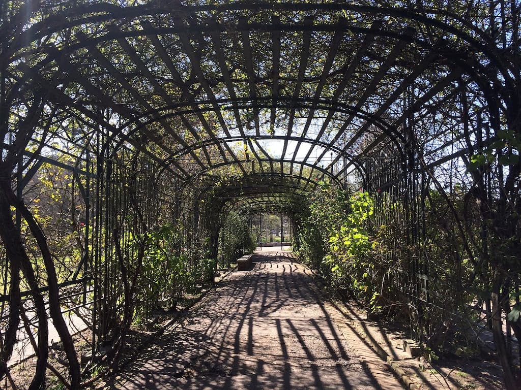 Jardim botânico e rosedal  | passeios em montevideo