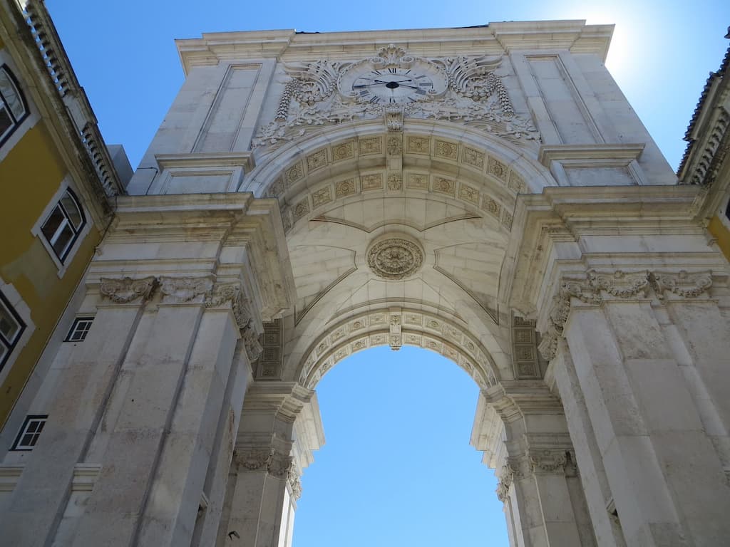 Arco da rua augusta | pontos turísticos de lisboa