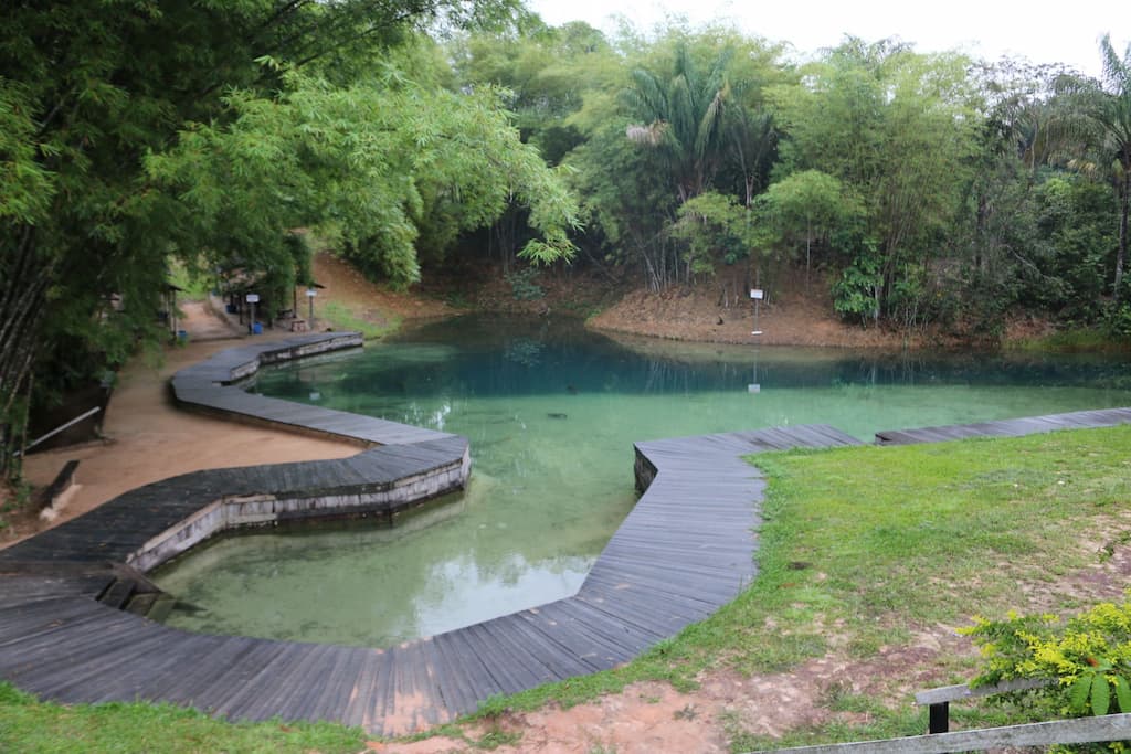 Balneário lagoa azul em pimenta bueno | lugares e pontos turísticos de rondônia