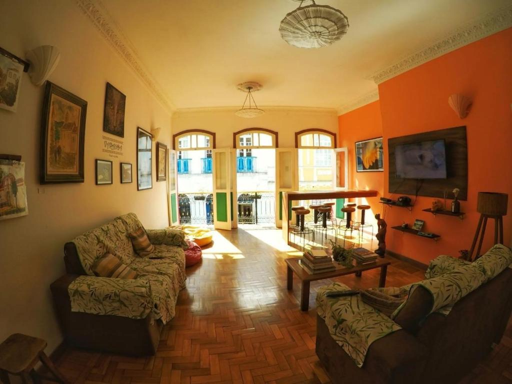 Sala de convivência do Albergue | Hostel Barato em Ouro Preto